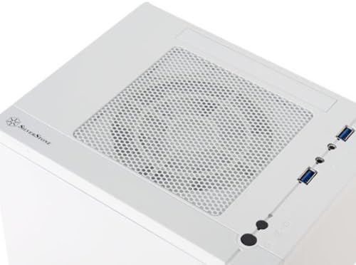White Mini-ITX Computer Case with 2x USB 3.0 Front Ports I37292