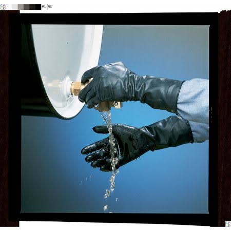 Butyl Chemical Resistant Gloves, Size L (9) M81480