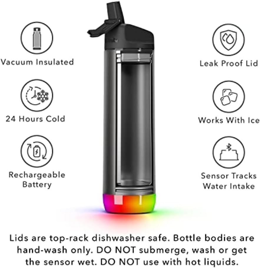 Smart Water Bottle, 21oz, Cool Matcha G38356