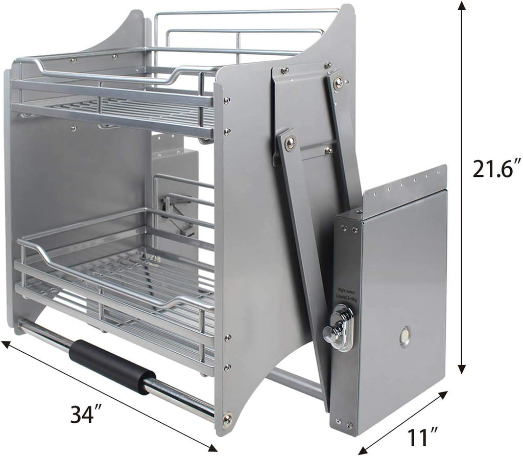 Pull-Down Cabinet Organizer 2 Tier N4849