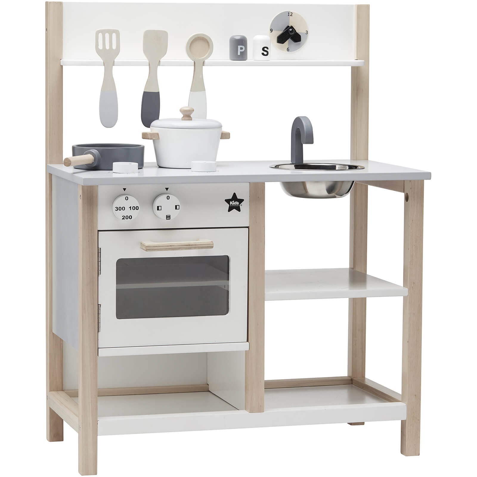 Natural/White Kitchen E8152