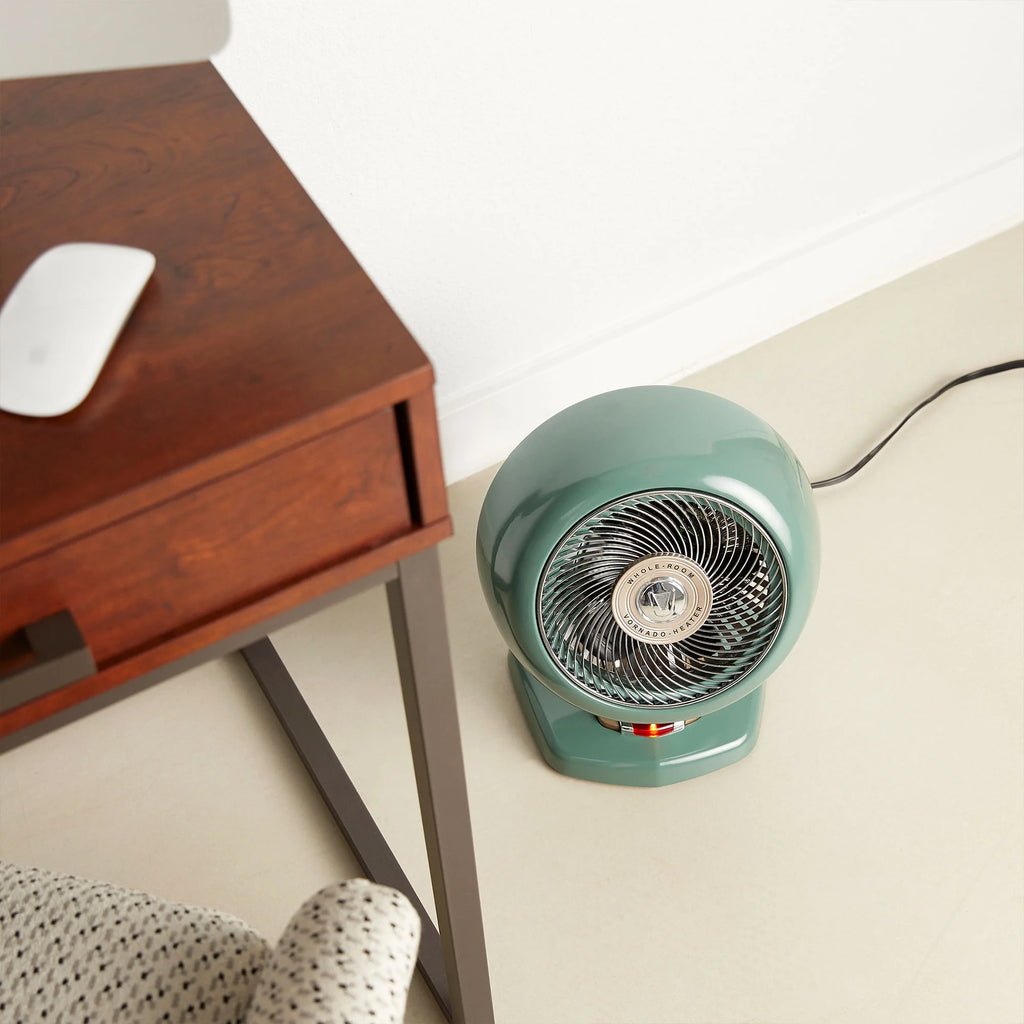 Green Portable Electric Space Heater Q9145