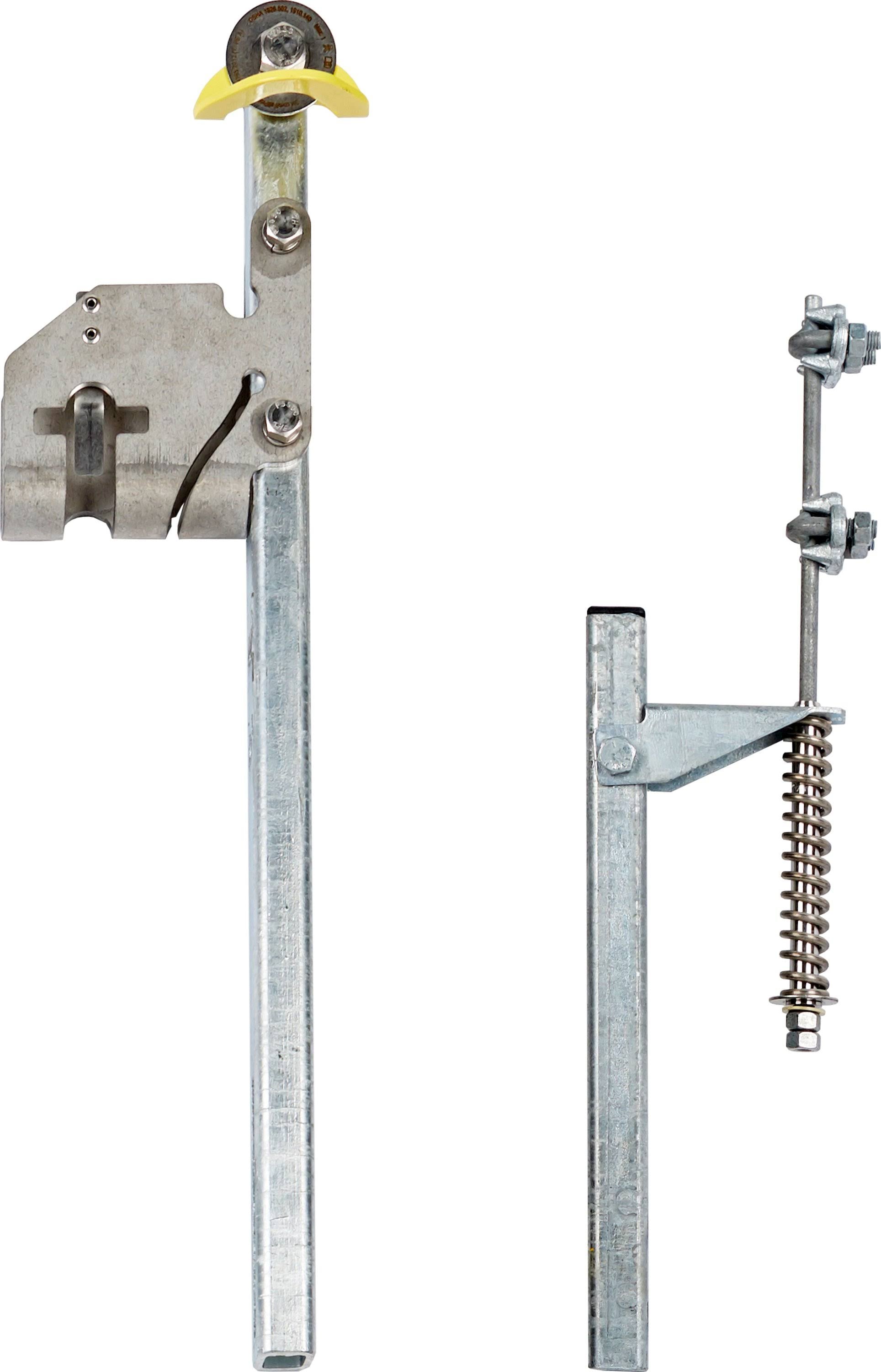 Galvanized Steel Vertical Safety System, 90 ft Q9740