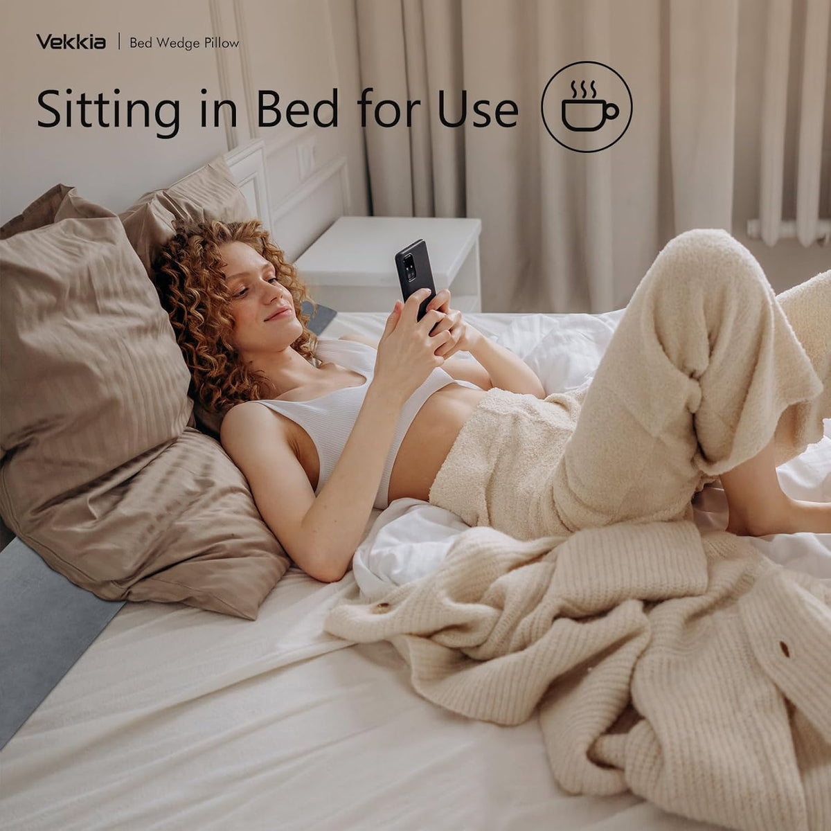 Queen Bed Wedge Pillow C43441