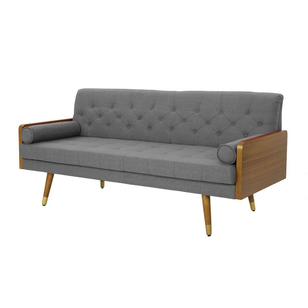 Gray Mid Century Sofa Y803839