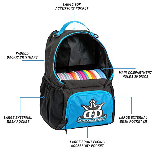Disc Golf Backpack, 17+ Disc Capacity V15727