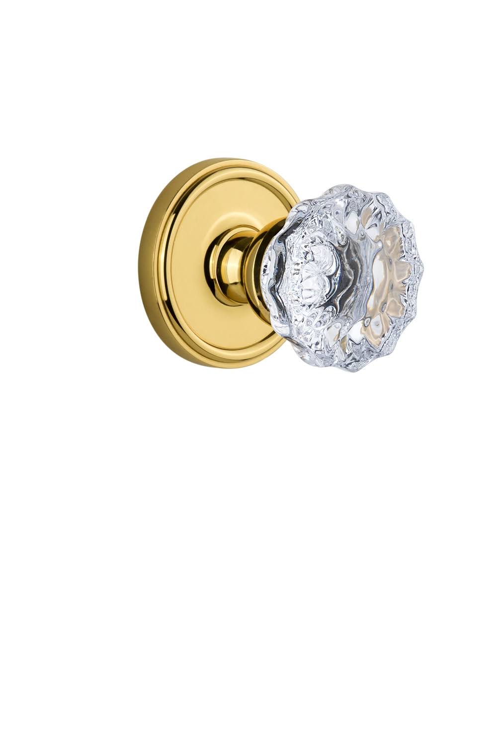 Single Dummy Door Knob with Crystal Knob M544130