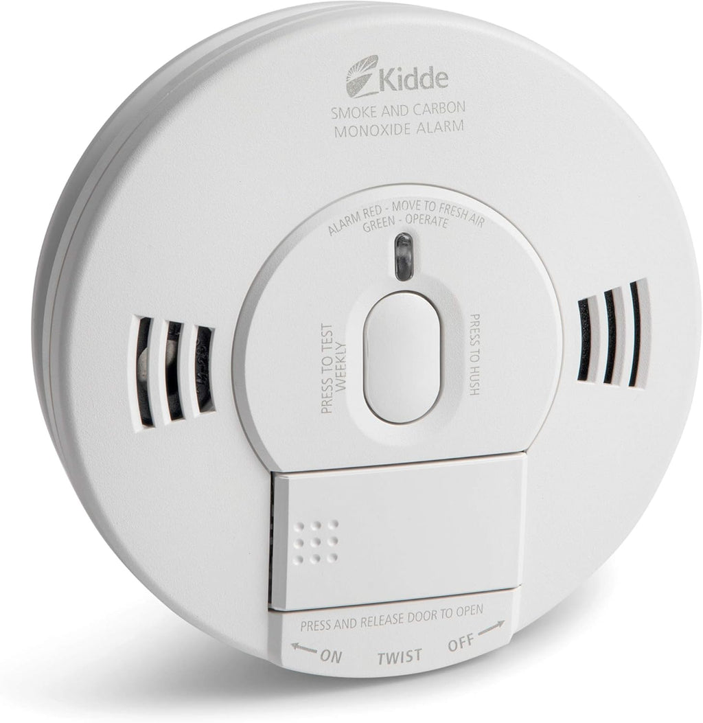 AC Photoelectric Smoke and Carbon Monoxide Detector Alarm D6206