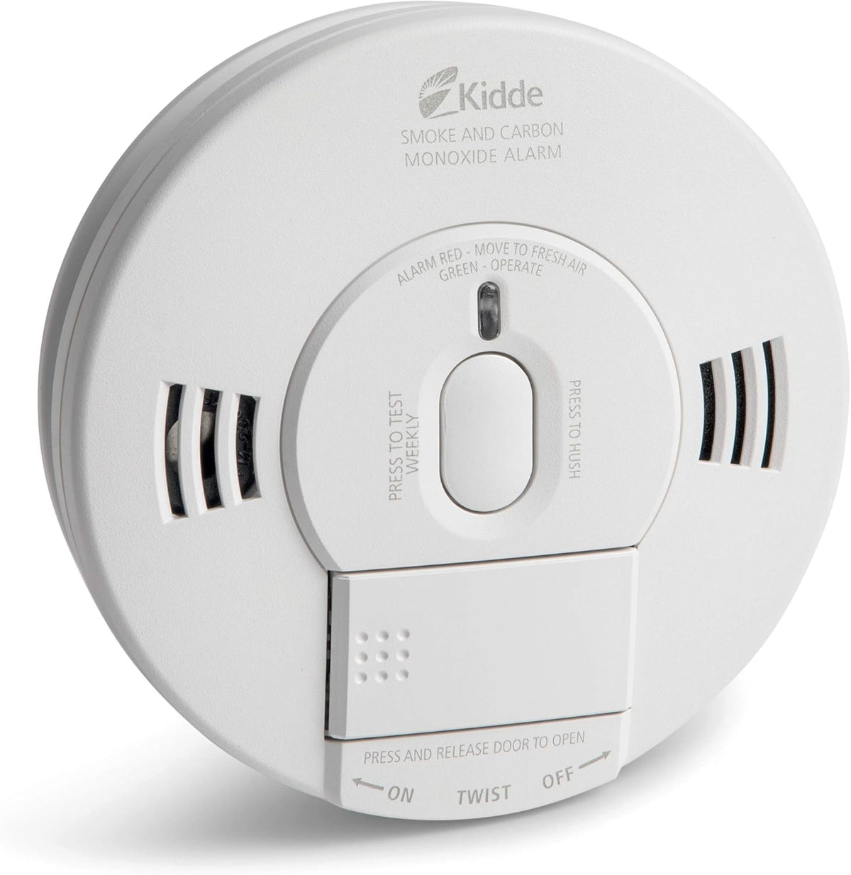 AC Photoelectric Smoke and Carbon Monoxide Detector Alarm D6206