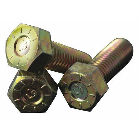 3/4 inch-16 Grade 9 Hex Head Cap Screw, Alloy Steel, Pk 20 T600163