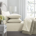 Cal King Ivory Thick Stripe Z579275