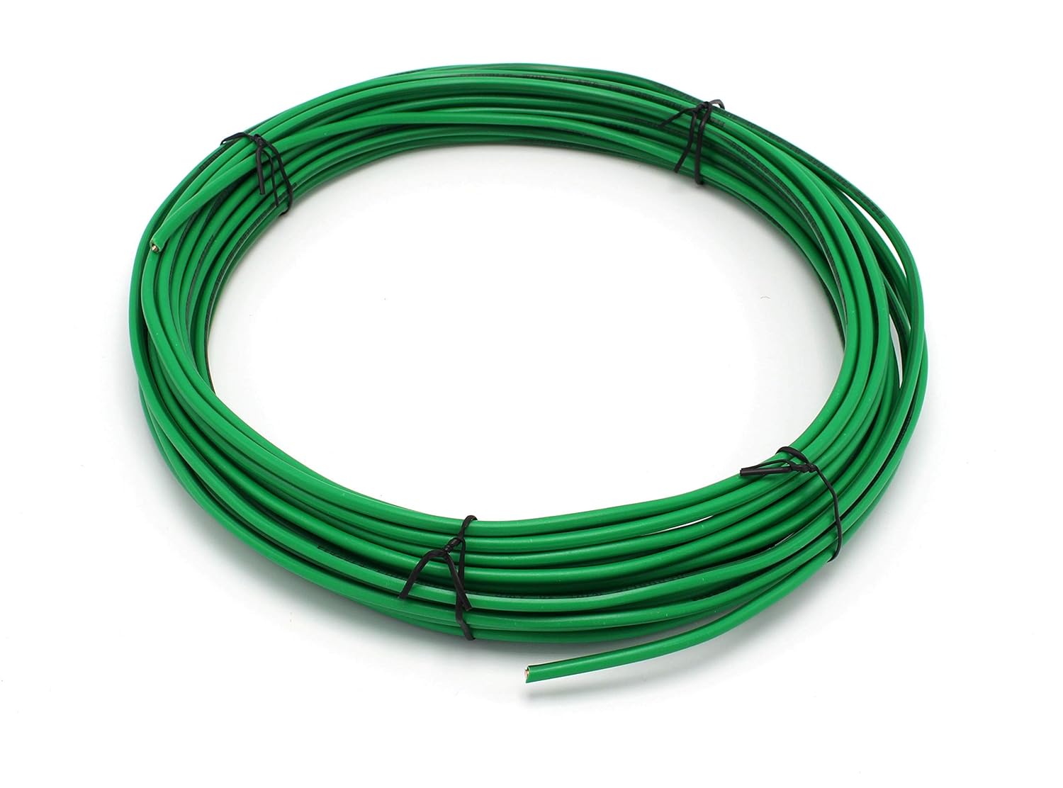 100 Feet 12 AWG Insulated Solid Copper THHN/THWN Wire, White, Pack of 2 Q30600