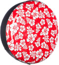Red Hawaiian Print Rigid Tire Cover B93994