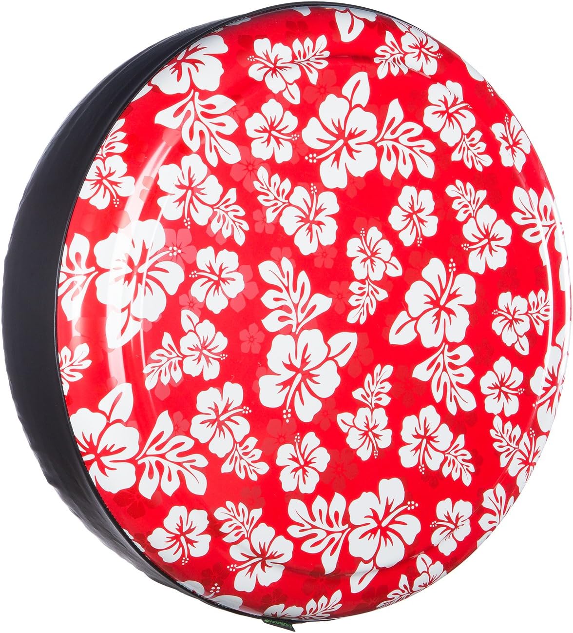Red Hawaiian Print Rigid Tire Cover B93994
