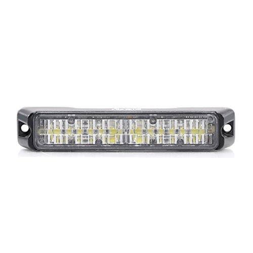 White 36W 12 LED Emergency Vehicle Grille Light L816406