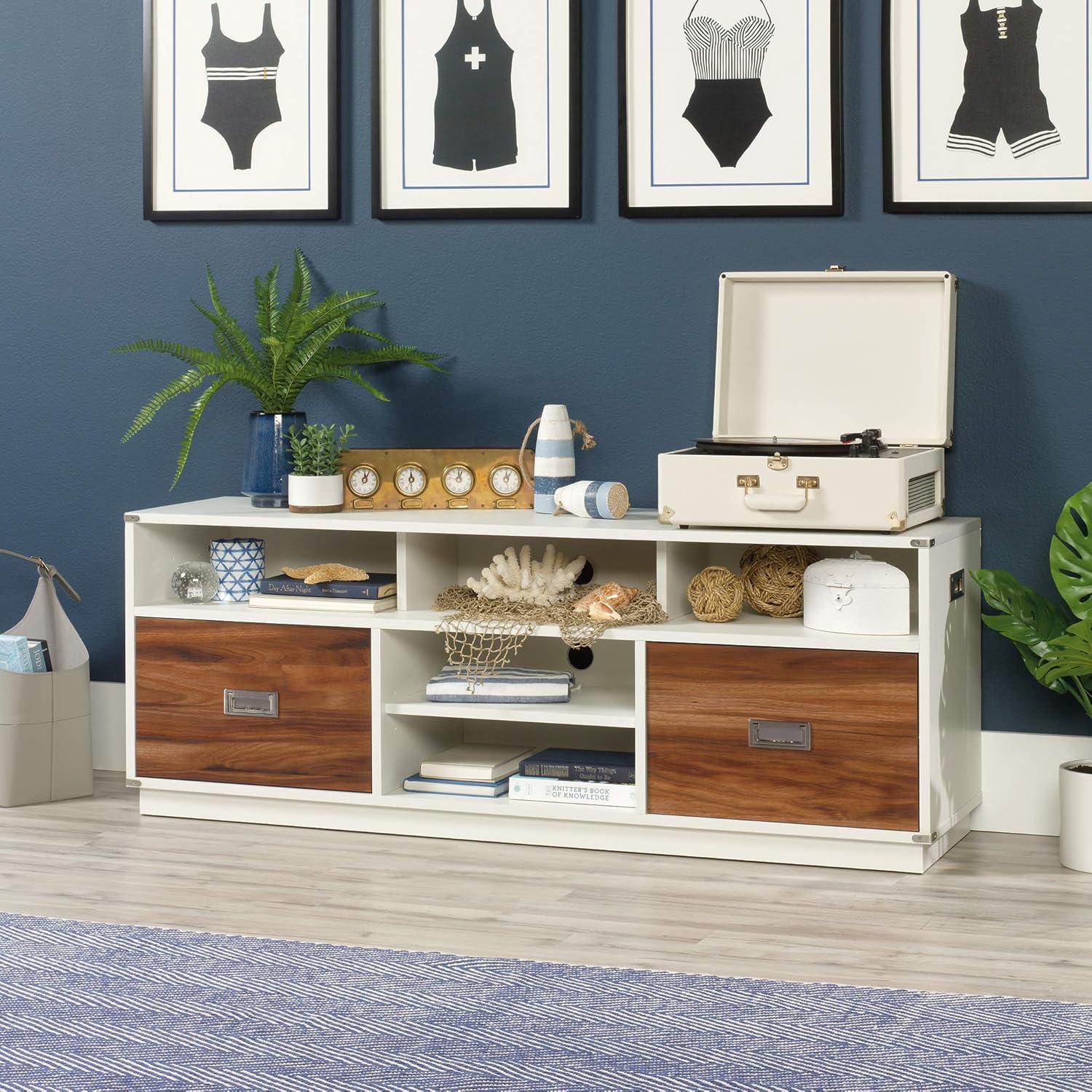 Pearl Oak Finish Credenza O18519