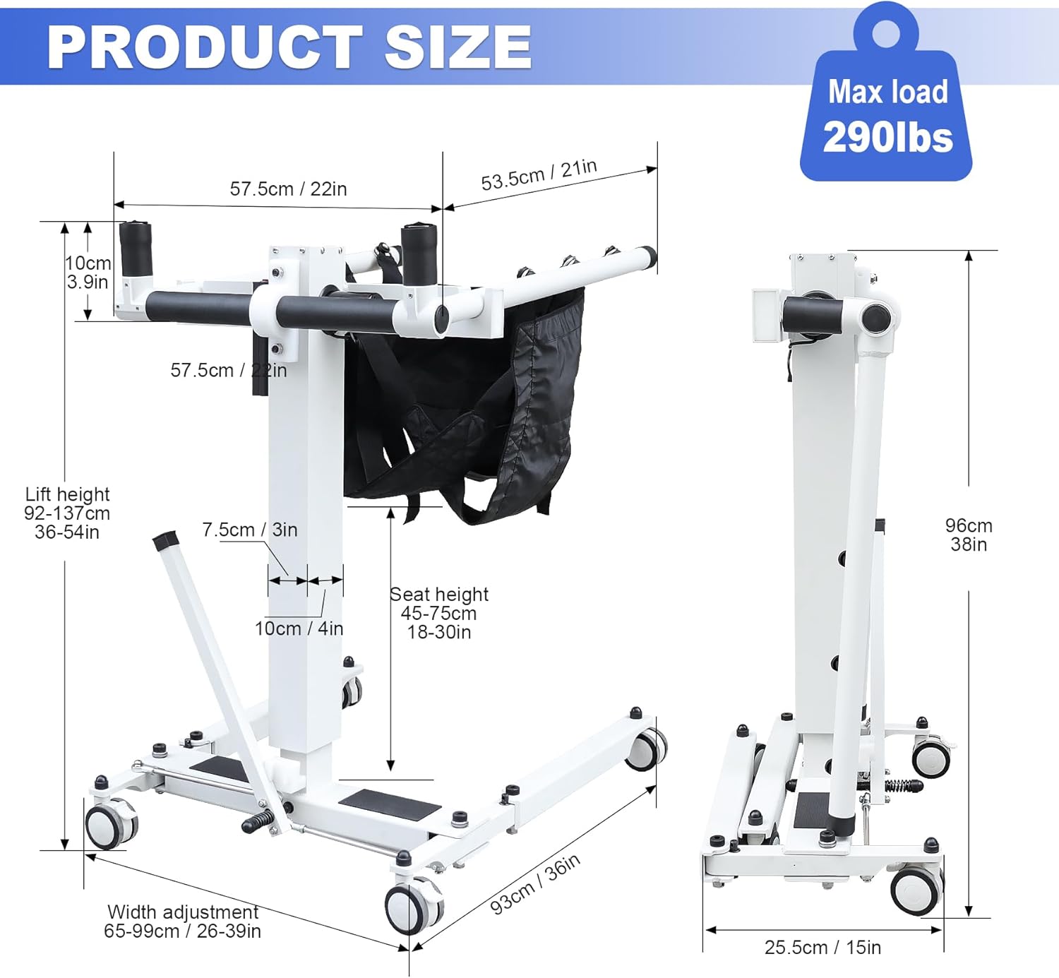Electric Patient Transfer Lift Chair T65949