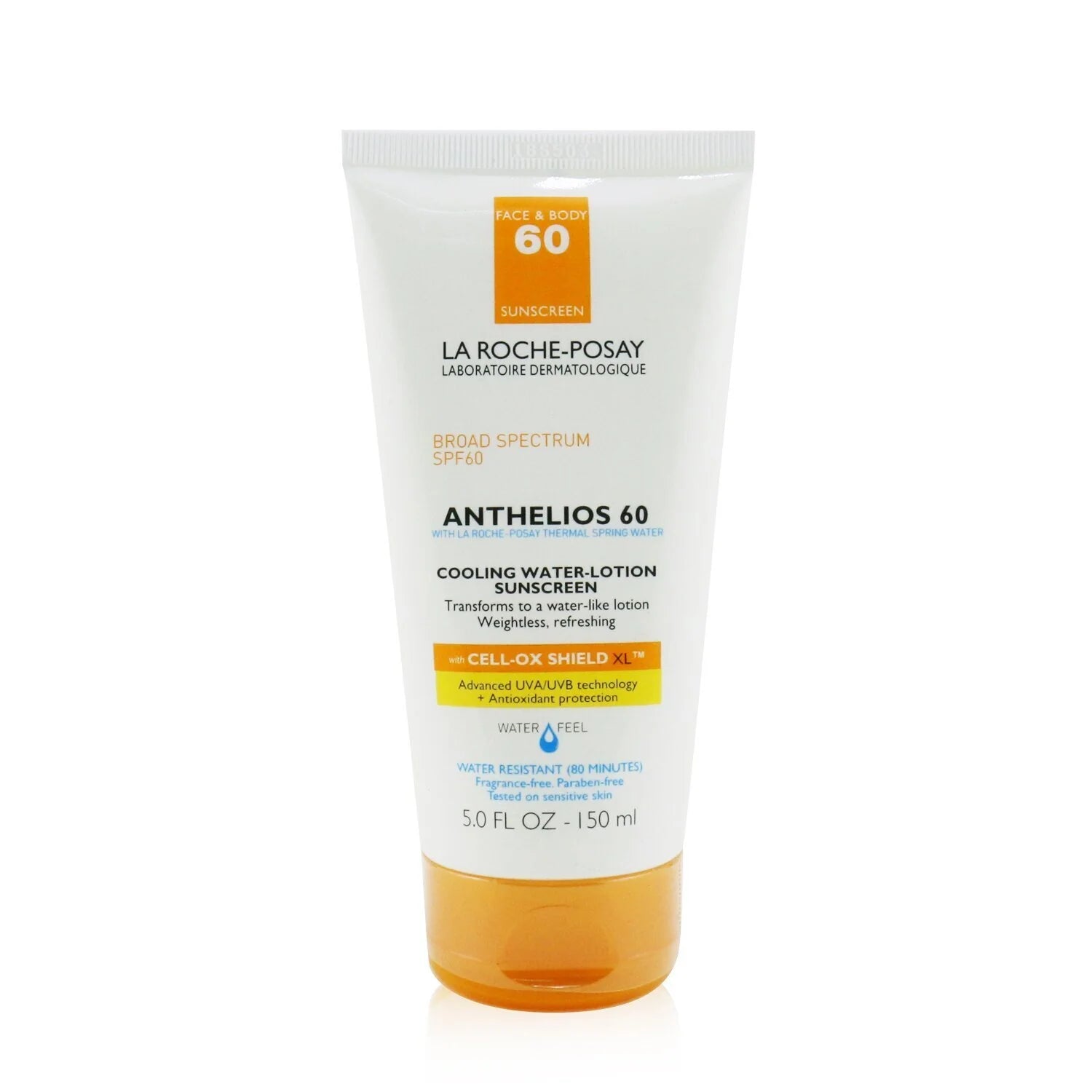 Cooling Water Lotion Sunscreen SPF 60 150ml L4230