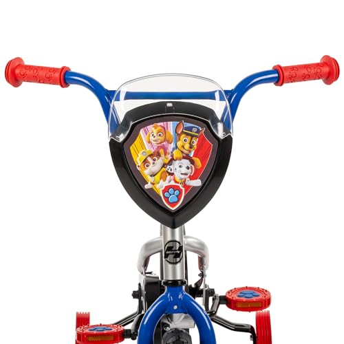 Paw Patrol Kids Bike 12/16 Inch, Tricycle with LED Lights, 3-Wheel Balance Scooter with LED Lights S36360