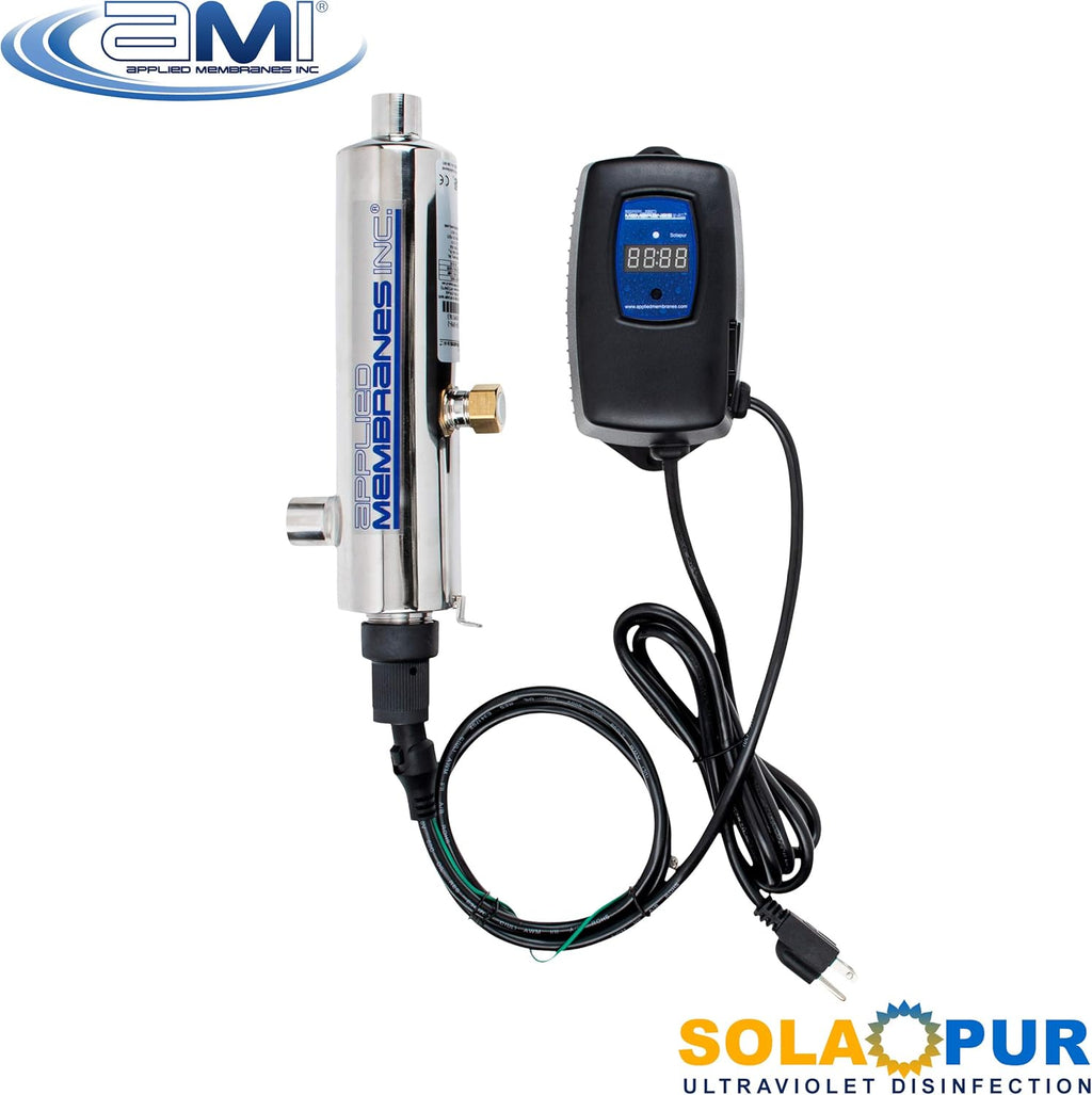 Ultraviolet Water Purifier UV Sterilizer Filter, 2 GPM A934