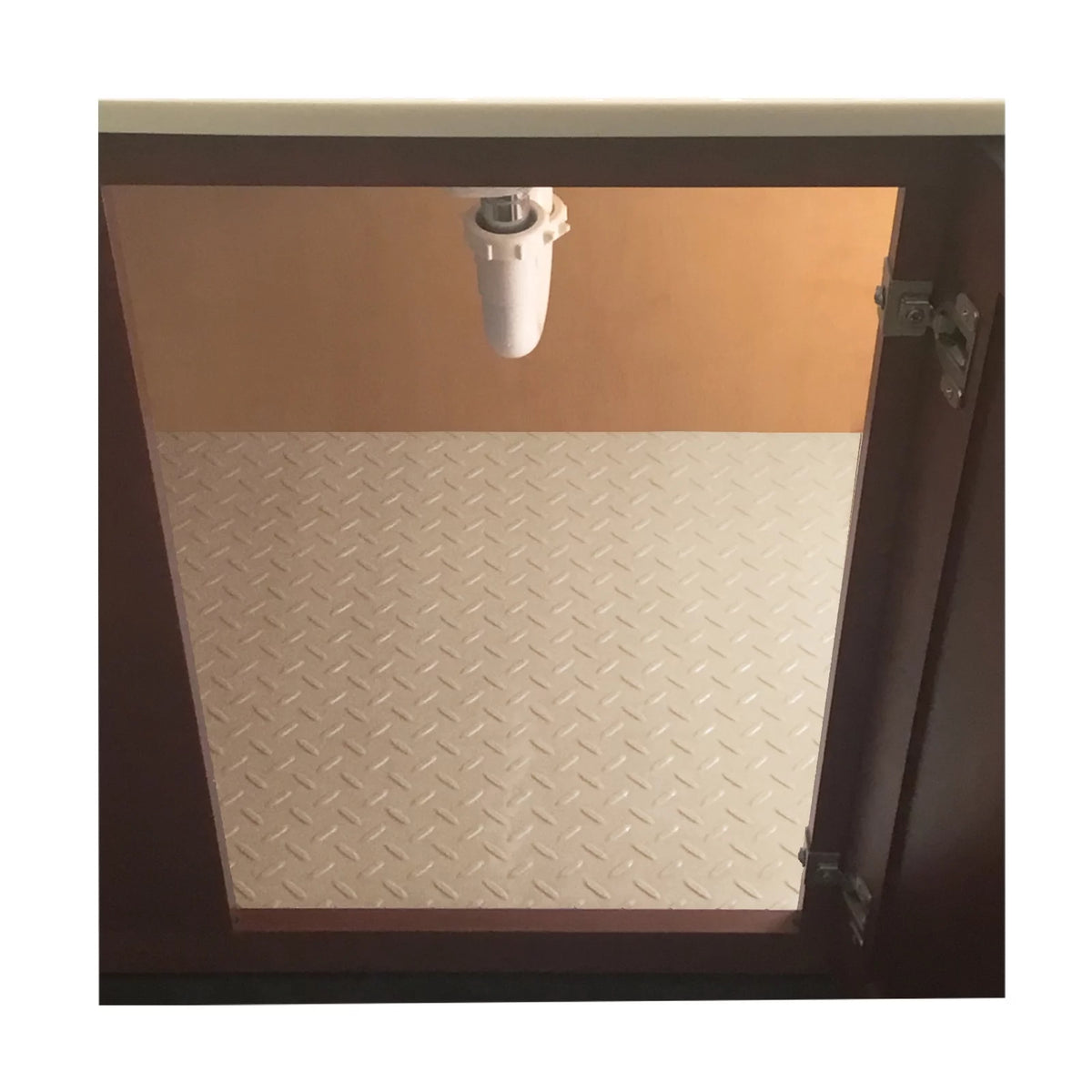 Beige/Tan Under Sink Mat Z4695
