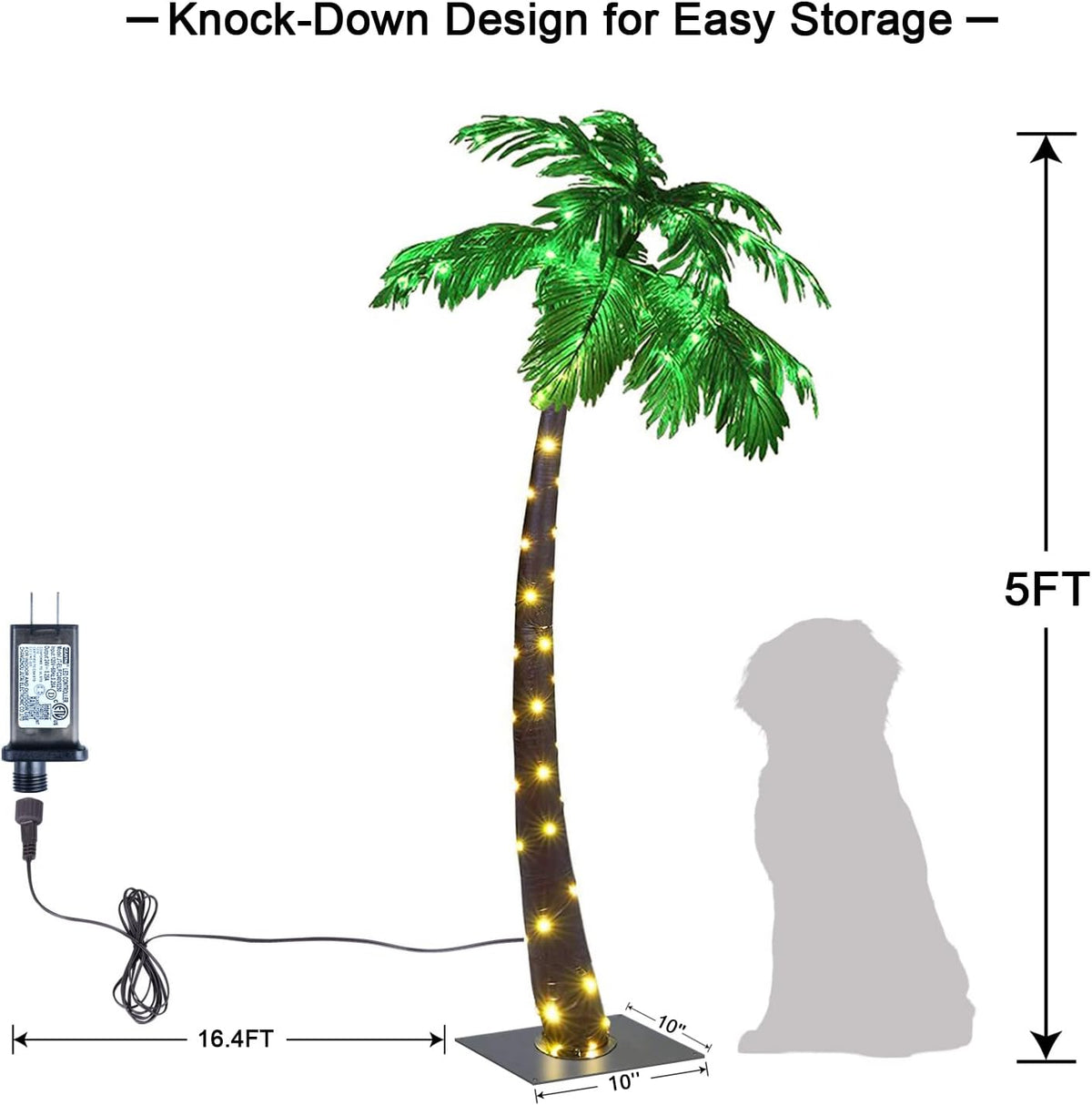 184LED Palm Tree Decor U870