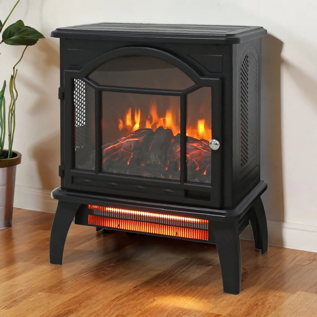 1500W Infrared Electric Heater with 11 Temp Settings and Timer X2381