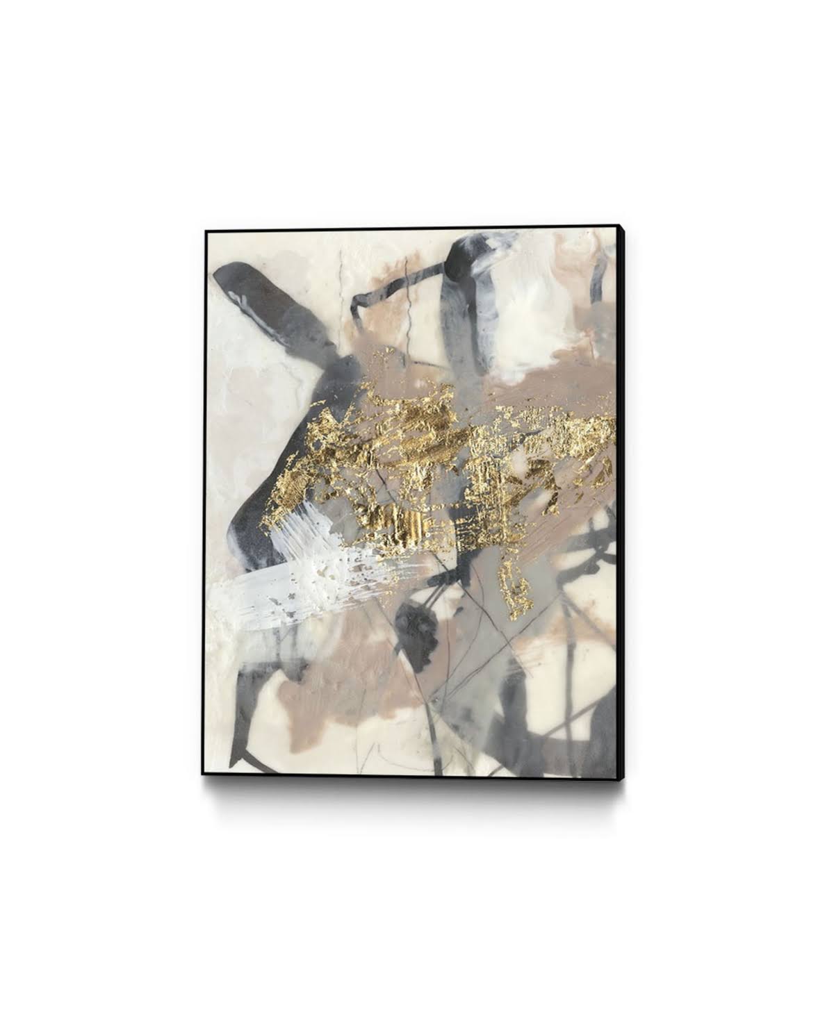 Golden Blush Framed Canvas Art K885