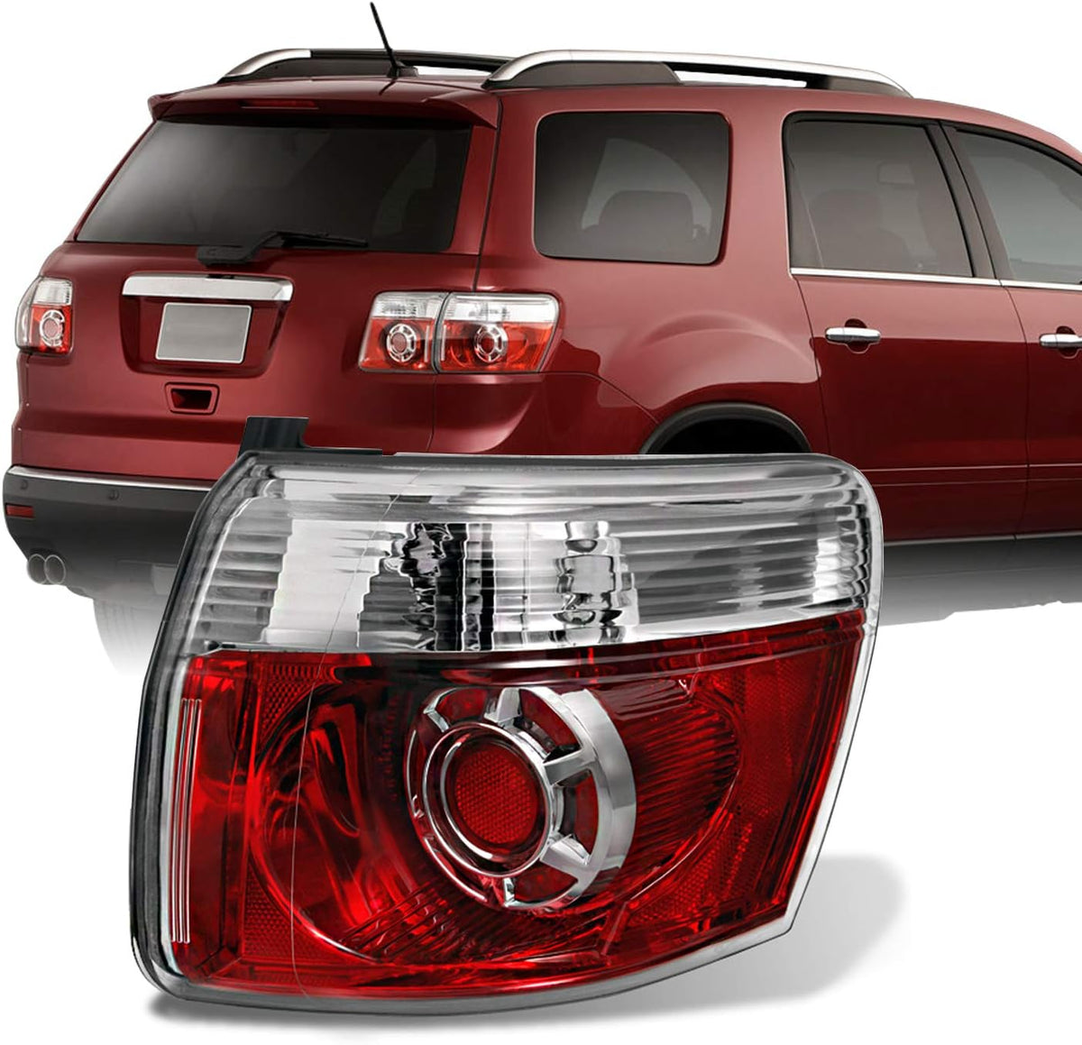 Red Brake Tail Light Passenger Right Side RH Replacement Z249177