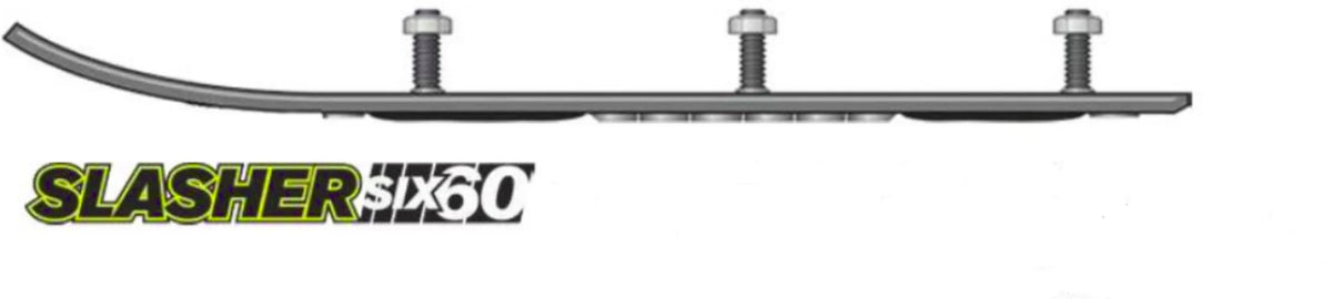 Slasher Wearbar and Carbides for SKI-DOO 300F 2007-2008 Q19360