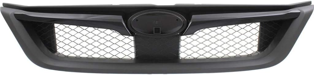 Painted Black Plastic Grille Assembly for Subaru Impreza Sedan Wagon A98517