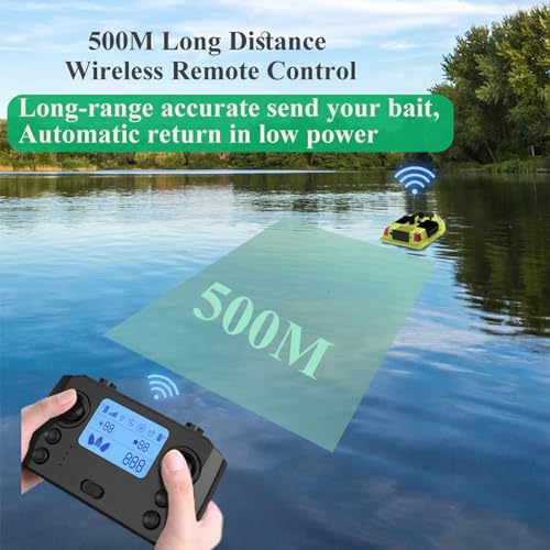 RC Fishing Bait Boat with GPS Auto Navigation Cruise Control Y5614