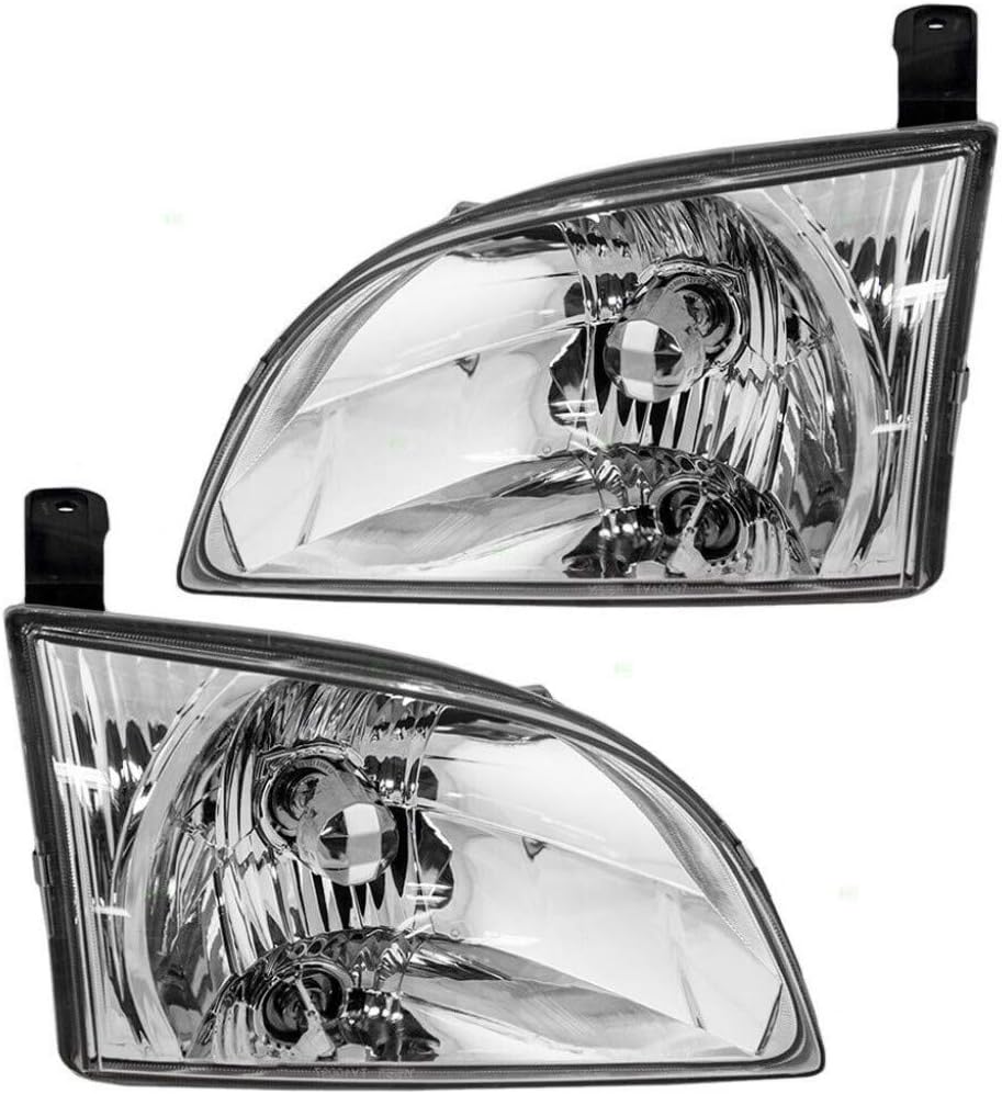 Headlight Assembly Pair for Toyota Sienna 2001-2003 U66668