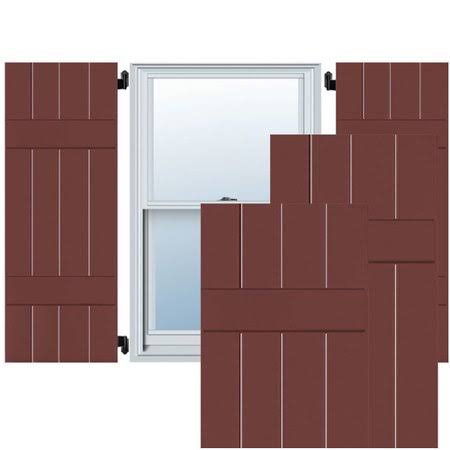 15x22W x 27x22H Exterior Composite Board-n-Batten Shutters (Per Pair) B282876
