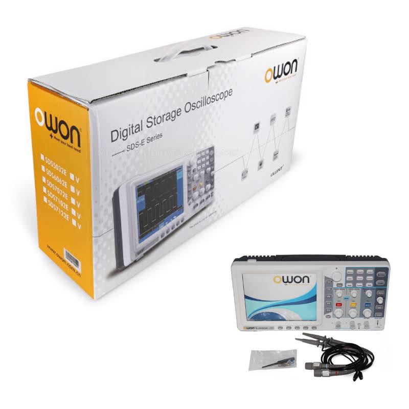 50MHz 2CH Digital Oscilloscope with VGA F501