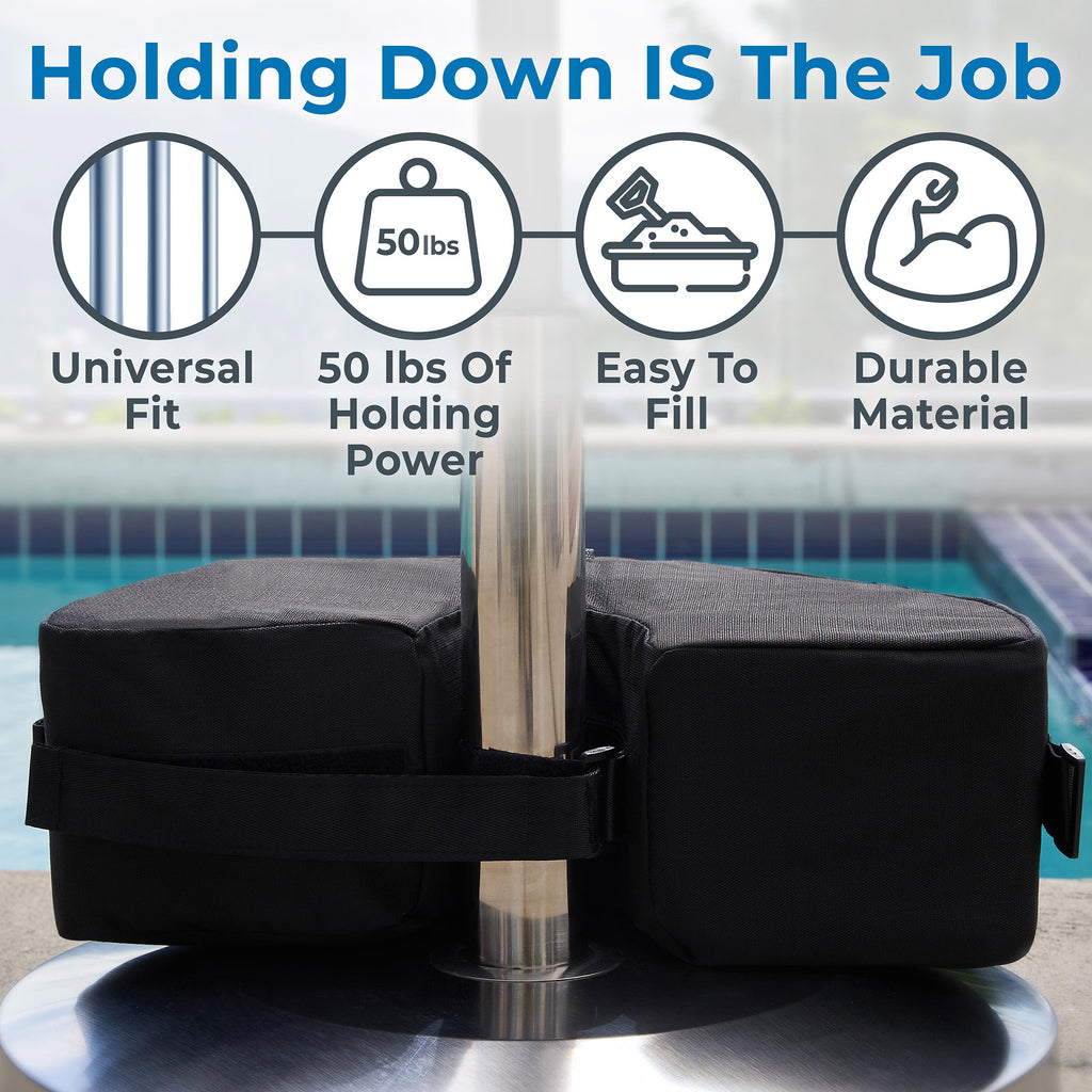 Half Round Umbrella Base Weight Bag T2668