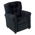 Rich Black Kids Recliner V697915