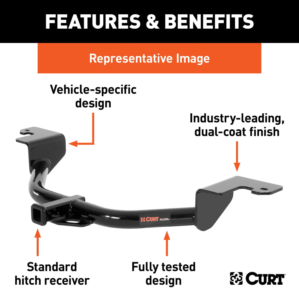 Class 2 Trailer Hitch with 1-1/4-Inch Receiver L871037