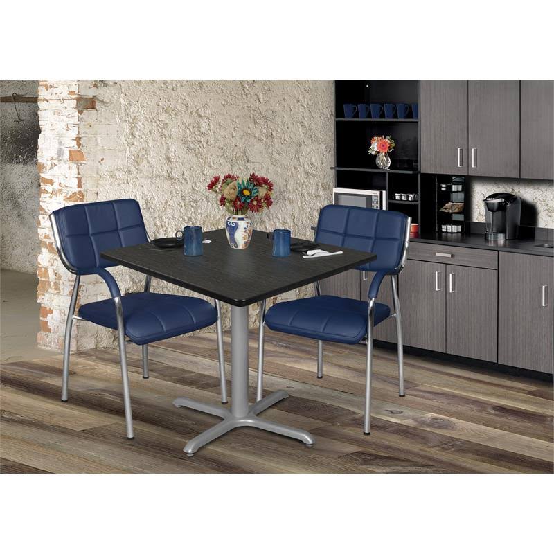 Ash Grey Square X-Base Table I7508