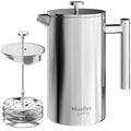 34oz Stainless Steel French Press Coffee Maker Y5964