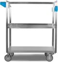 3 Shelf Stainless Steel Utility Cart S6374