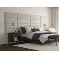 Neutral Sand Microsuede Wall Paneling H523108