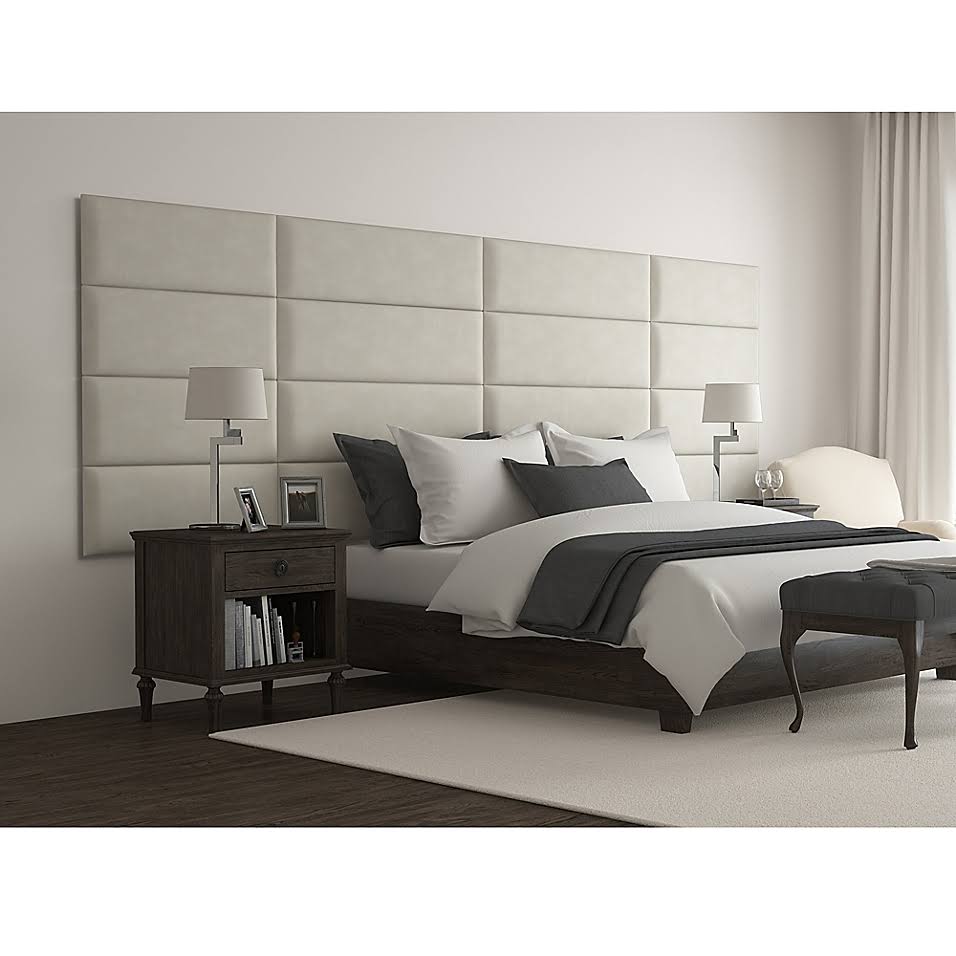 Neutral Sand Microsuede Wall Paneling H523108