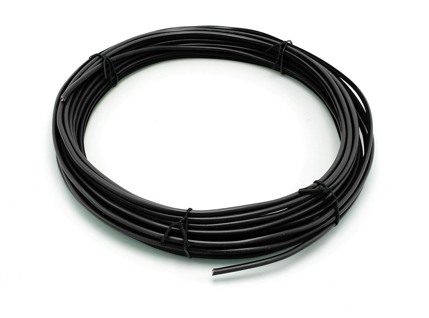 100 Feet 12 AWG Insulated Solid Copper THHN/THWN Wire, White, Pack of 2 Q30600