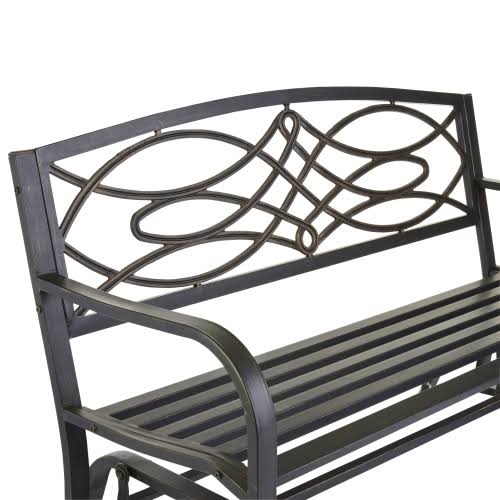 Steel Bench Glider F30987