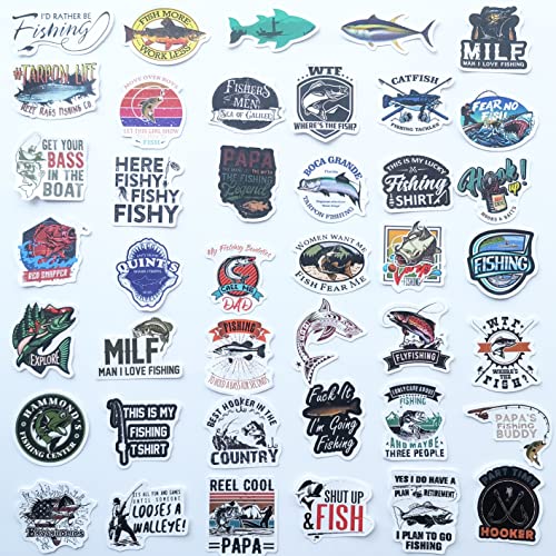 50Pcs Fish Decals A572