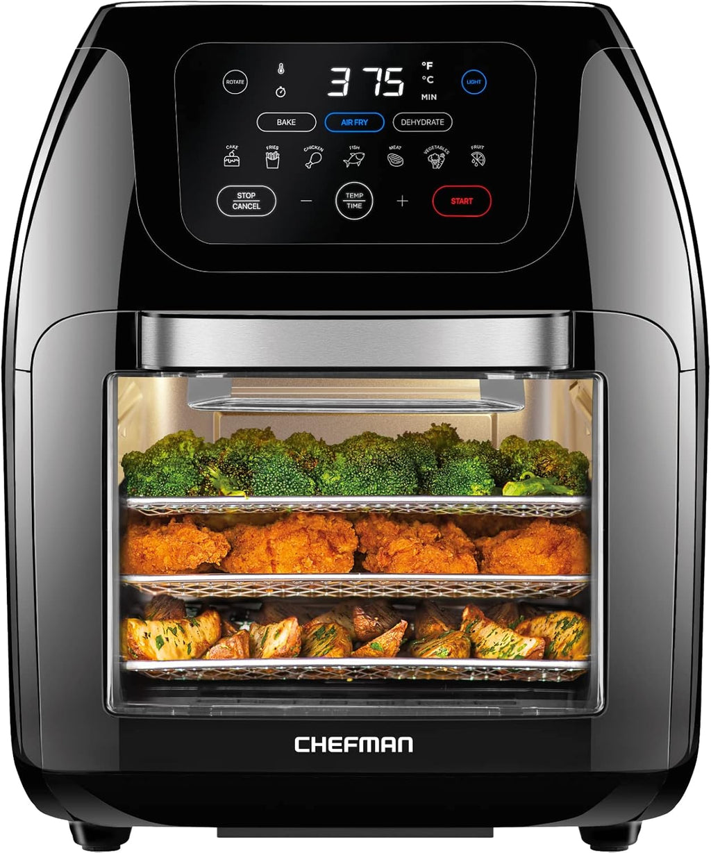 10L Air Fryer with Rotisserie and Dehydrator H383