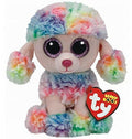 Rainbow Poodle Stuffed Animal 6 inch P38037