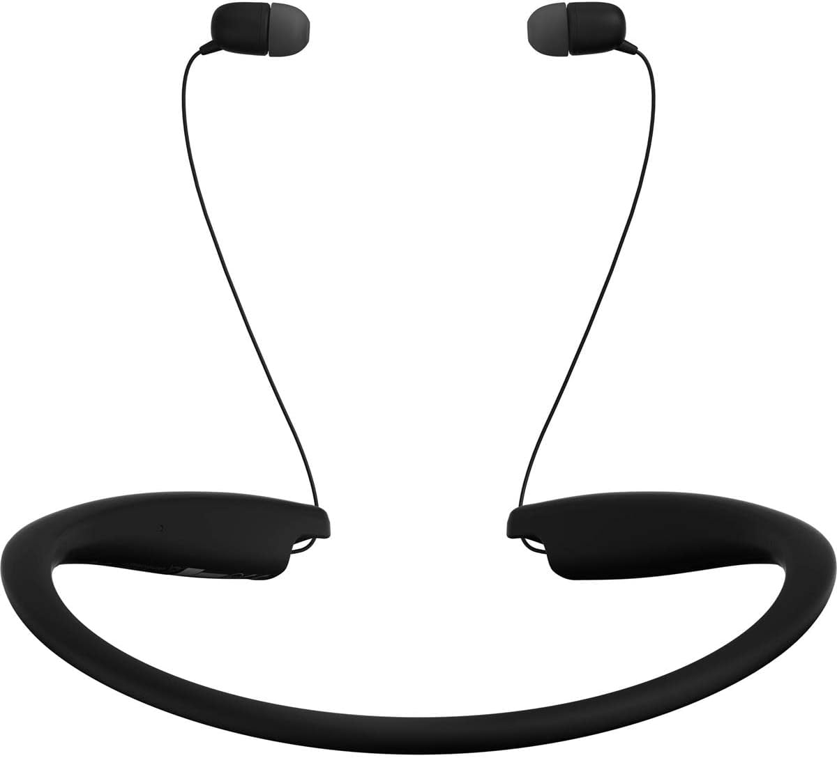 Black Bluetooth Wireless Stereo Neckband Earbuds J814