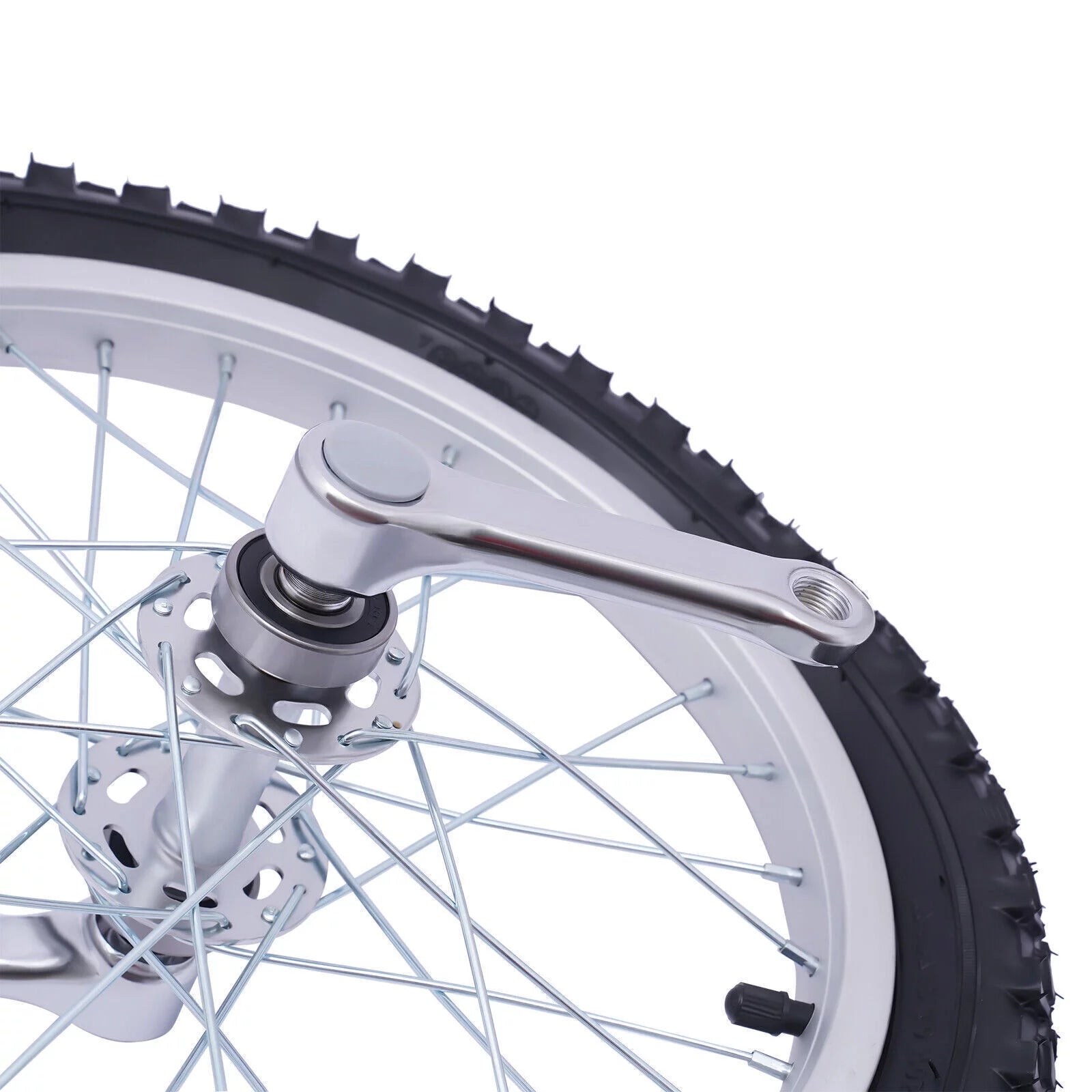 16 Wheel Unicycle with Steel Rim, Adjustable Height R1091